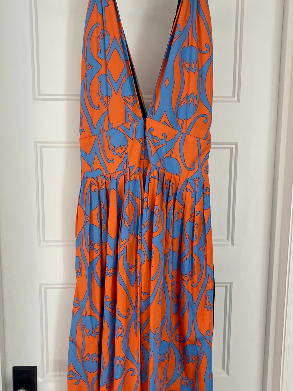 Sophie Theallet Orange & Blue Patterned